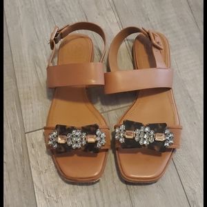 Tory Burch embellished sandals